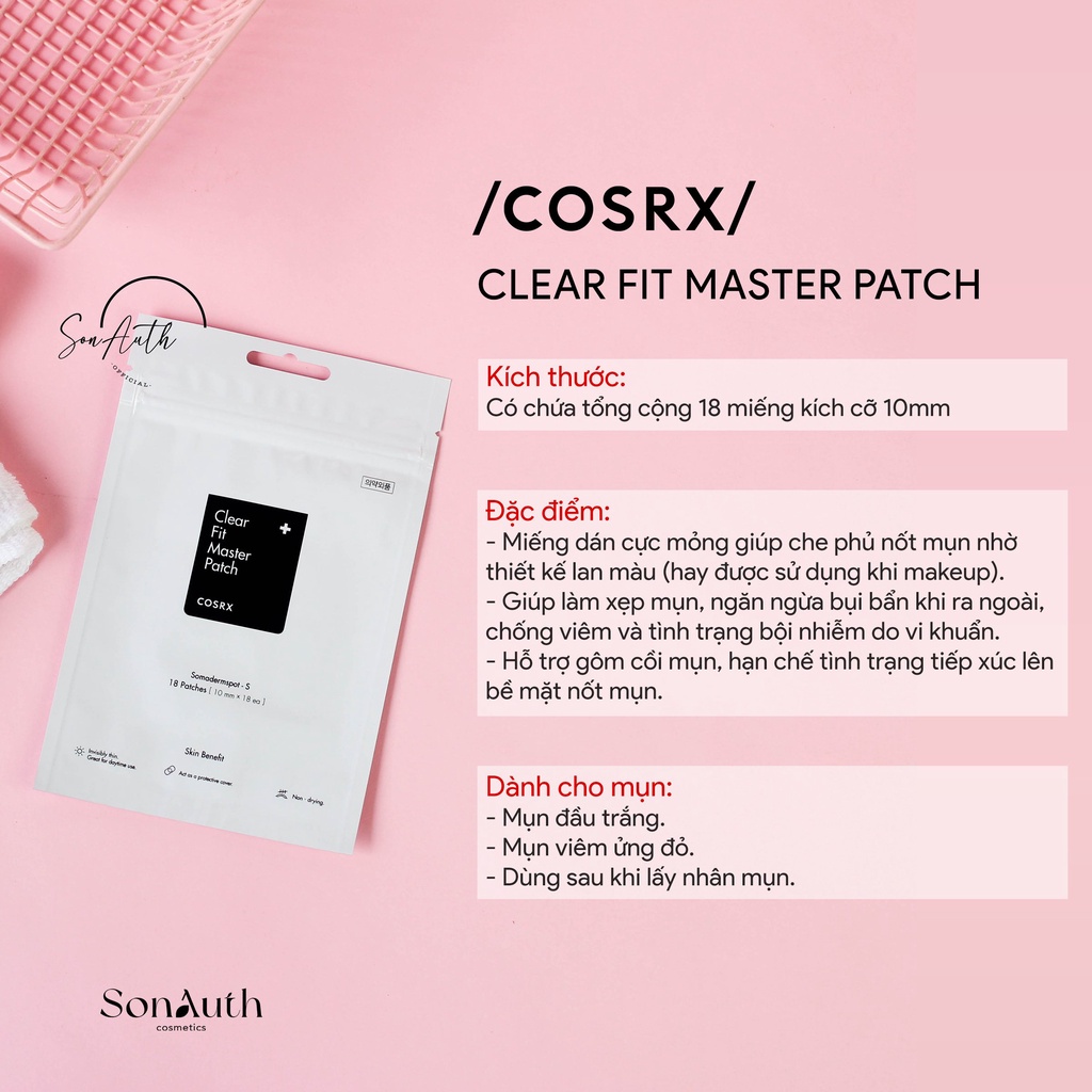 Dán mụn Cosrx Acne Pimple Master Patch