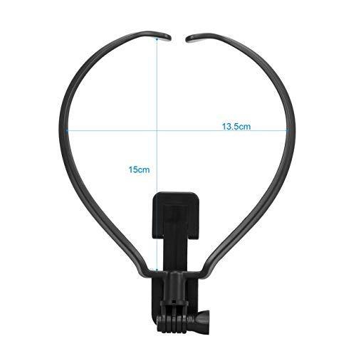 Giá đỡ điện thoại đeo cổ bằng ABS cứng xoay 180 độ tiện lợi cho DJI OSMO ACTION GoPro