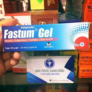 [Nhà thuốc] Gel giảm đau cơ/khớp Fastum Gel - tuýp 30g