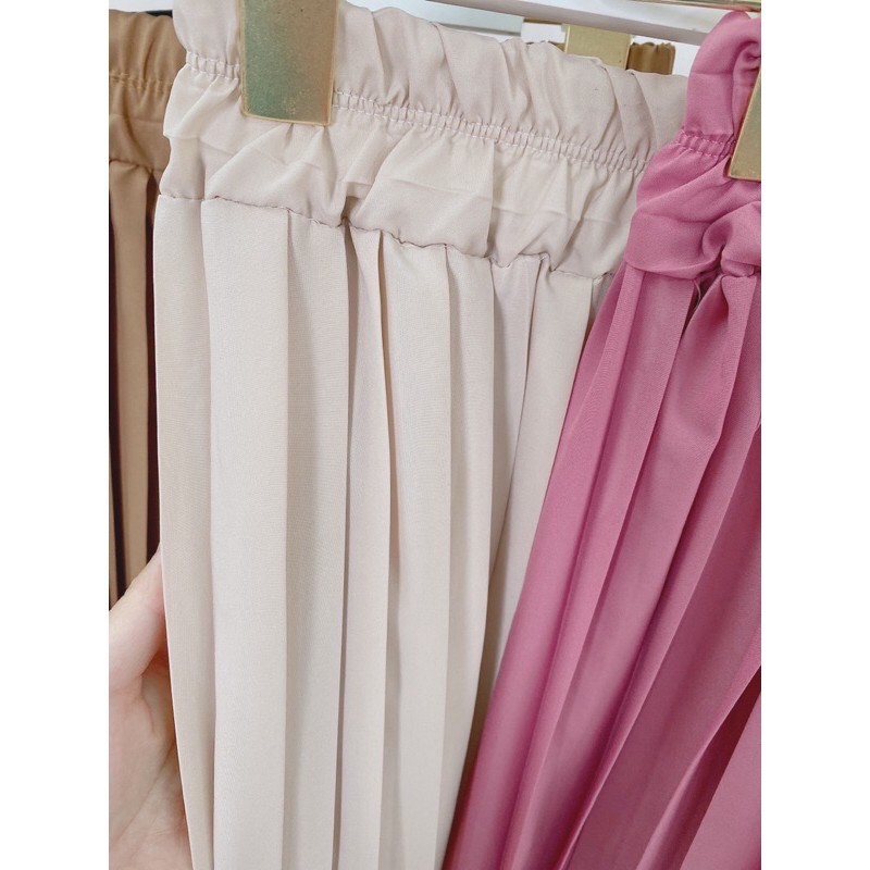 Chân Váy Xếp Ly Dài, Váy Nữ Dập Ly Dài Dáng Hàn [FREESHIP]Cạp Cao Nên Tôn Dáng Dã Man,Kiểu Dáng Xếp Ly Thần Thánh ANIEST | BigBuy360 - bigbuy360.vn