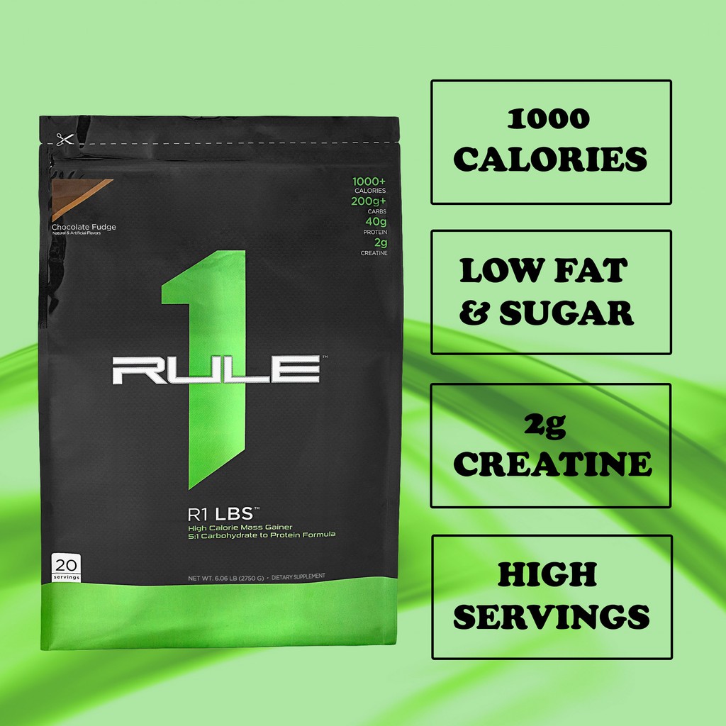 RULE1 MASS GAINER - TĂNG CƠ TĂNG CÂN CHẤT LƯỢNG (12 lbs)