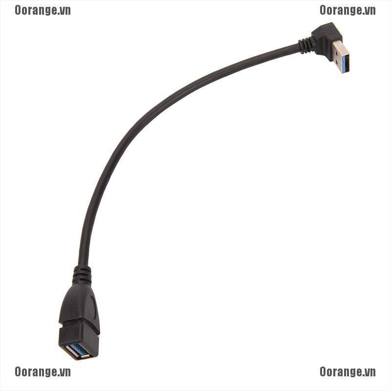 Cáp mở rộng USB đầu cong 90 độ tiện lợi chất lượng cao