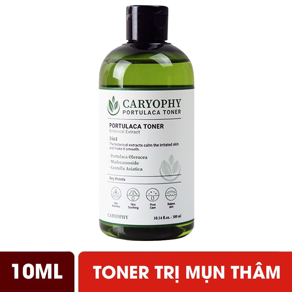 Toner Ngăn Ngừa Mụn Thâm Caryophy Portulaca 300ml