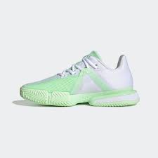 Giày Tennis màu xanh lá Adidas chính hãng G26790