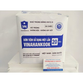 BƠM TIÊM VINAHANKOOK 20cc