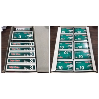 Bộ 5-10 hộp kim bấm số 3, số 10