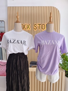 ÁO CHỮ XUẤT HÀN BAZZAR