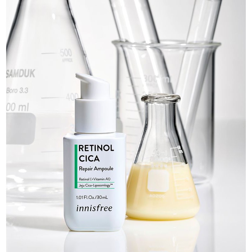 Retinol Phục Hồi Da Hư Tổn & Dễ Kích Ứng Innisfree Retinol Cica Repair Ampoule 30ml