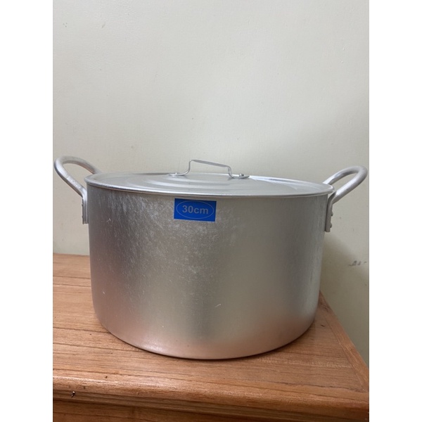 Xoong nhôm cắt miệng cao cấp 30cm