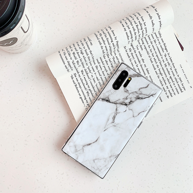 Ốp Điện Thoại Họa Tiết Vân Đá Cẩm Thạch Cho Samsung Galaxy Note 20 Ultra Note 10 10 + Note 9 8 A6 Plus A9 A7 2018