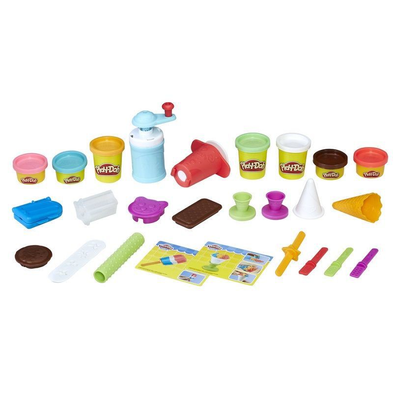 Bột nặn PLAY DOH - Bộ làm kem mát lạnh E0042