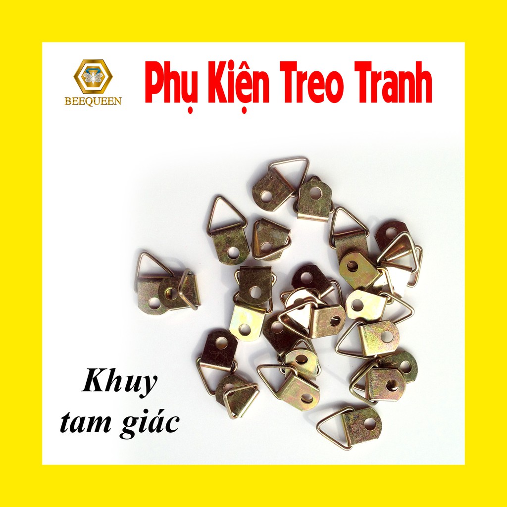 Combo 5-10 bộ đinh, ốc, móc treo tranh không cần khoan đục tường