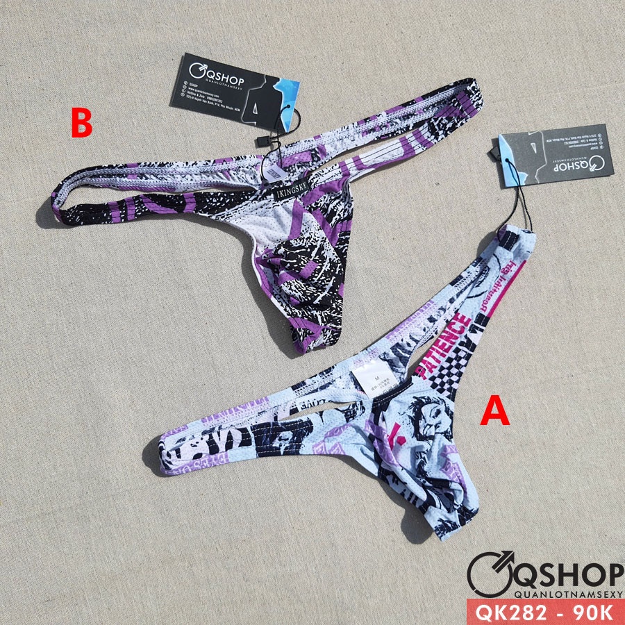 Quần lót lọt khe thun lưới lỗ QHSOP QK282