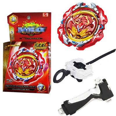 Beyblade burst b-117 revive phoenix.10 fr starter w/ launcher + grip burst top
