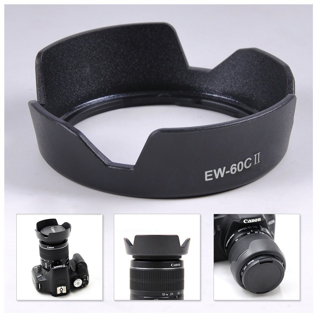 Lens Hood Canon EW-60II (dành cho ống kính Canon EF 24mm f/2.8 IS ) - Hàng Chính Hãng