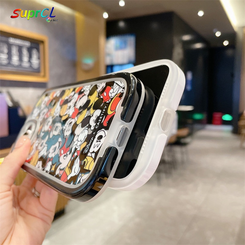 Ốp Điện Thoại Silicone Chống Sốc 2 Trong 1 Cho iPhone 13 12 11 Pro XS Max XR iPhone 7 8 Plus