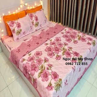 Bộ drap giường cotton poly (chọn mẫu)