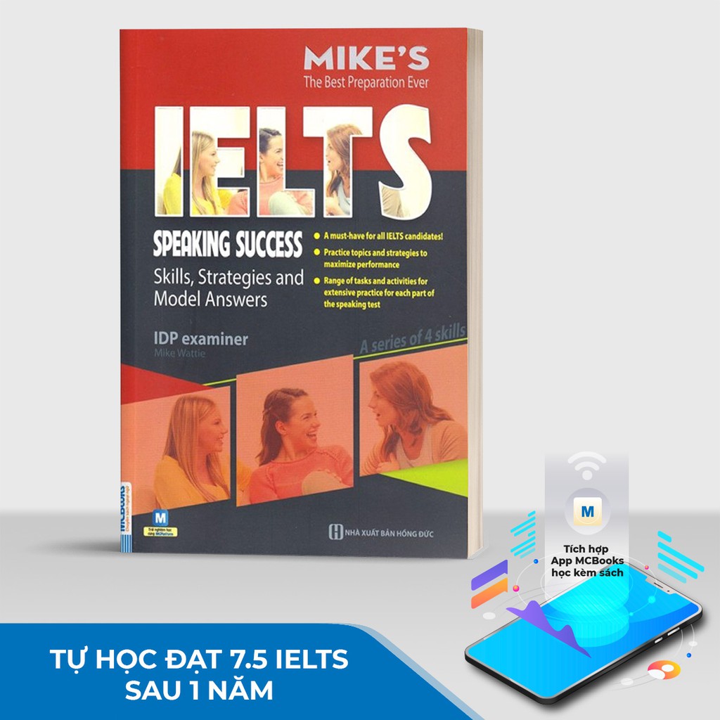 Sách - Ielts Speaking Success: Skills Strategies And Model Answers - Dành Cho Người Luyện Thi Ielts - Học Kèm App Online