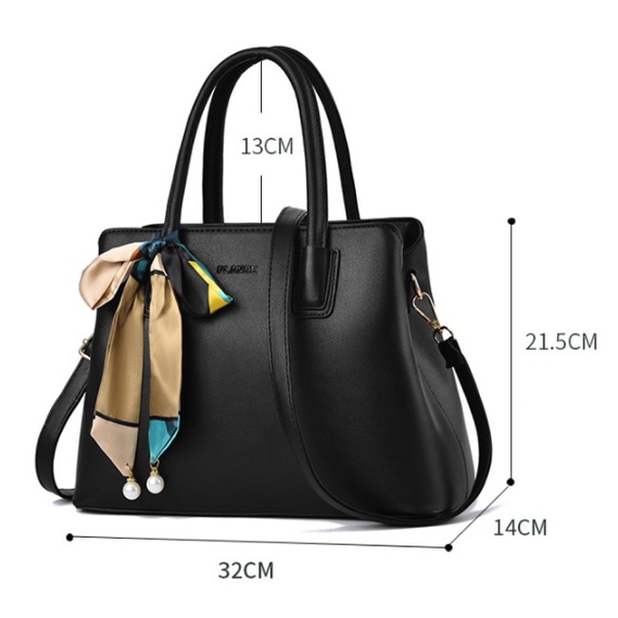 Hàng Có Sẵn QiDong Túi Đeo Chéo Vai Trang Trí Khăn Choàng Cho Nữ