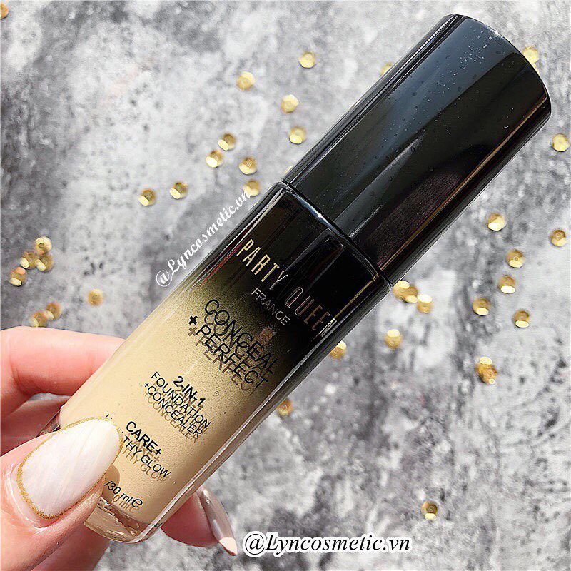 Kem nền Party Queen Concealer + Perfect 2 in 1