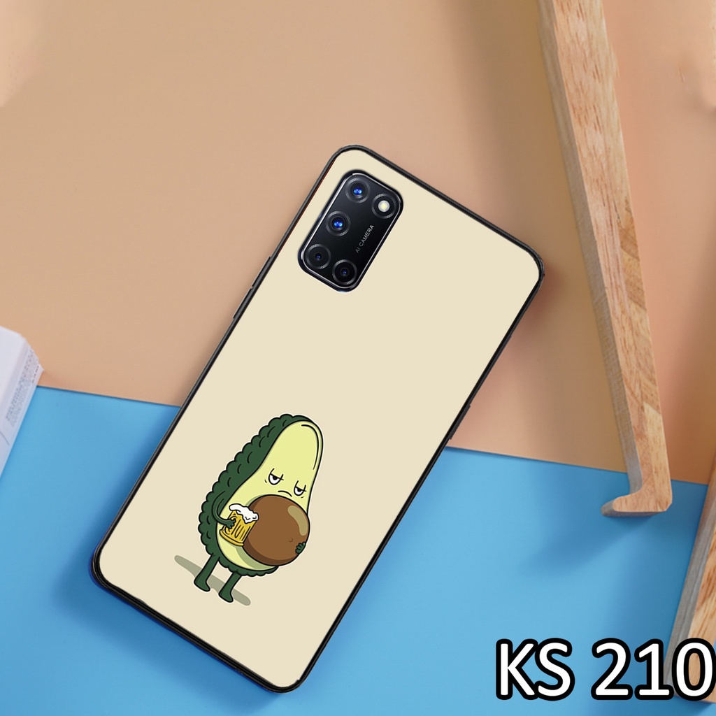 Ốp lưng Oppo A54 (4G/5G) - Oppo A55 (4G/5G) - Oppo A74 (4G/5G) - Oppo A76 in hình Trái bơ siêu dễ thương