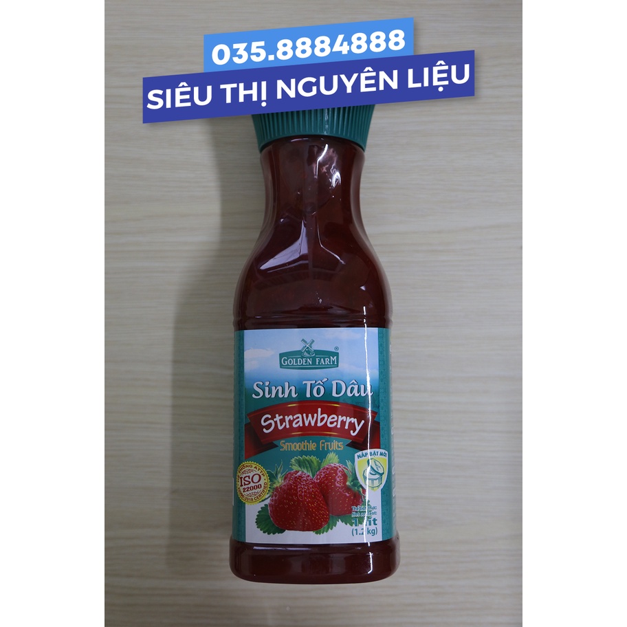 Sinh tố Golden Farm 1L Hương Dâu