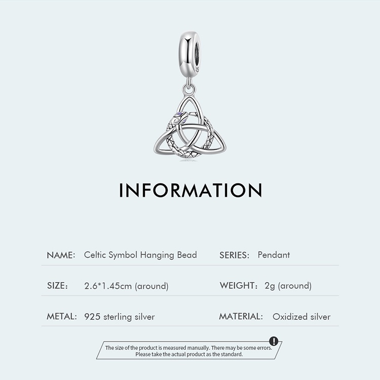 BAMOER Hạt Xâu Chuỗi bạc 925 Dùng Làm Trang Sức Diy