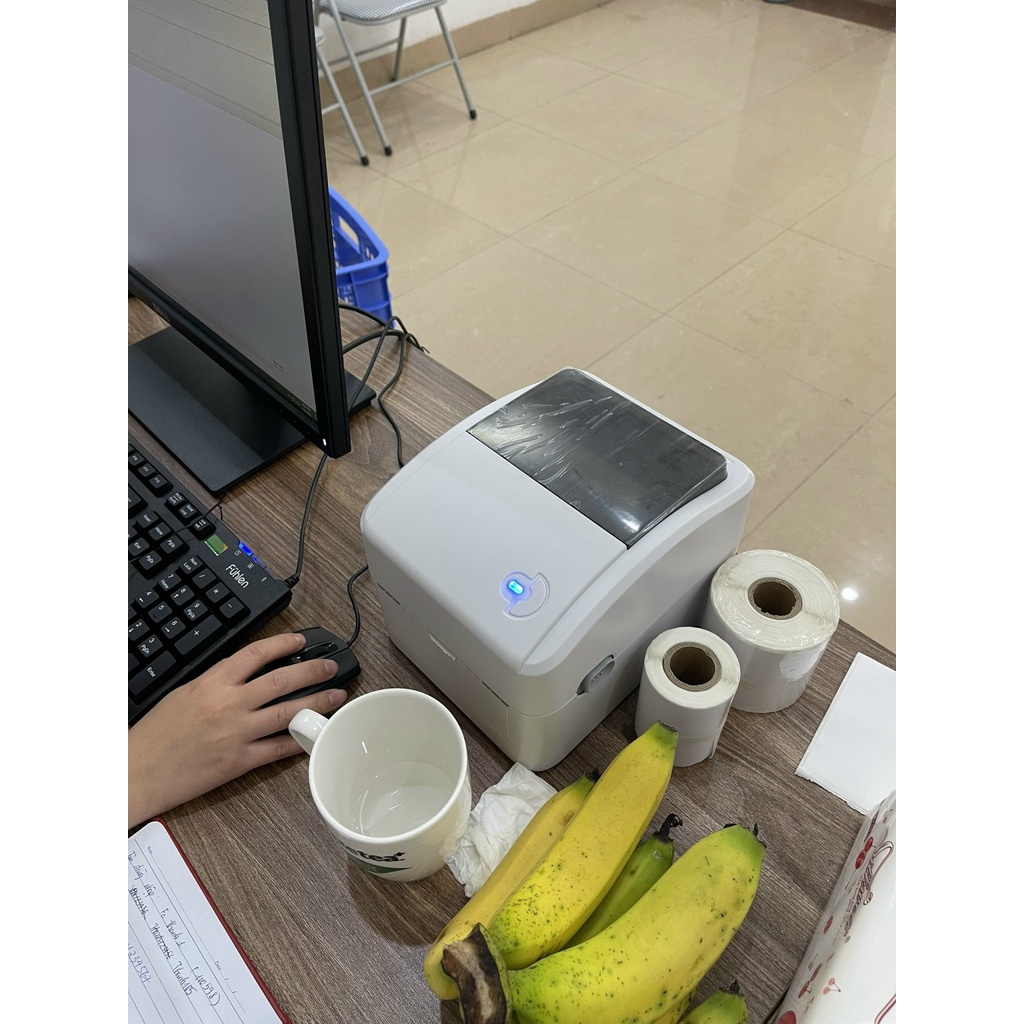 Máy in đơn hàng thương mại điện tử Xprinter XP420B, máy in phiếu xuất đơn hàng xp420b, Máy in tem nhiệt 100x150 xp420b