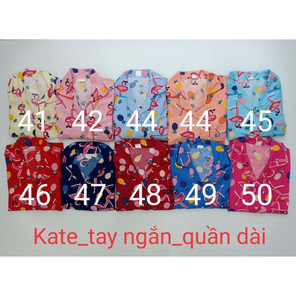 THANH LÝ | Đồ Bộ Mặc Nhà "Quần dài" Pijama Kate Thái - Dưới 58kg (Phần 3)