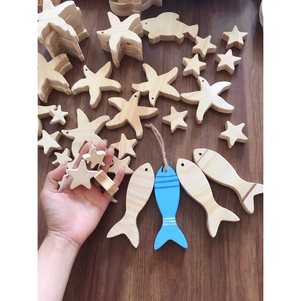 Dreamcatcher Size Nhỏ Đã Tô Màu Thủ Công Hoàn Thiện Từ Gỗ Decor Nhà Cửa