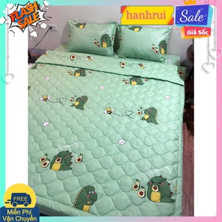 Ga trải giường bọc đệm,bọc ghế sofa 80x1m9,1mx1m9,1m2x2m,1m4x2m,1m6x2m, mẫu khủng long bơ