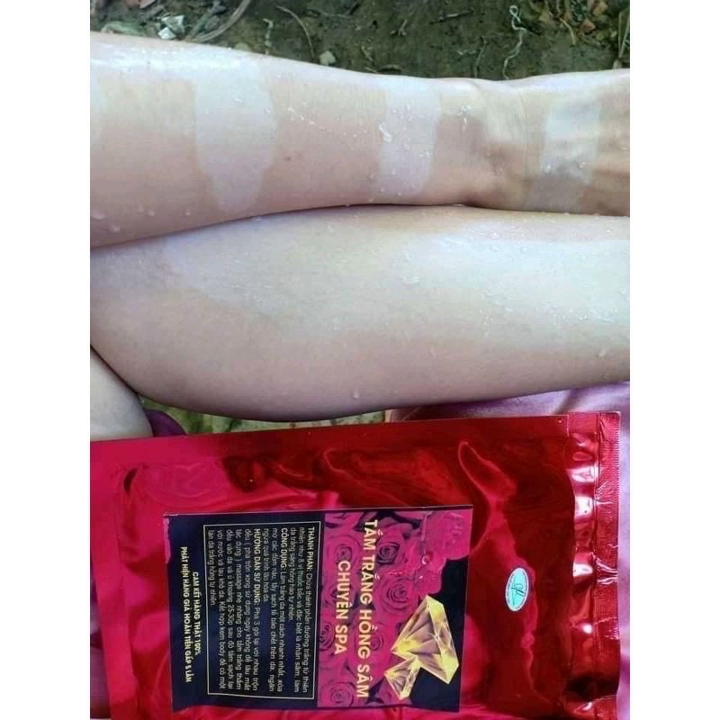 Tắm Trắng Hồng Sâm chuyên Spa