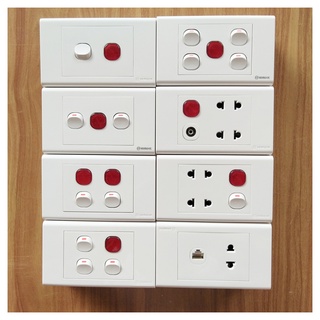 Ổ cắm - Công tắc - Đèn báo Vanlock SINO Dòng S18 - Chính hãng