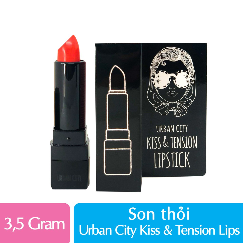 Son Hàn Quốc Urban mịn lì, lâu trôi, nhiều màu 3,5gr nhập khẩu chính hãng