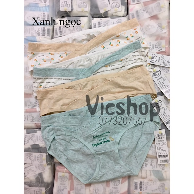 (Sỉ, lẻ) Set 4 quần lót bầu cạp chéo siêu đẹp (có video, ảnh thật)
