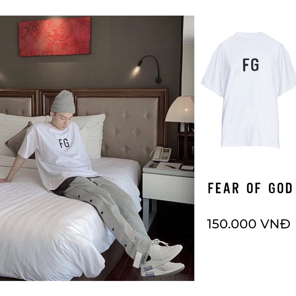 Áo thun FG trắng,đen có tag đằng sau
