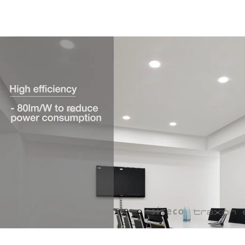 Đèn Led âm trần tròn Osram, AM193290055, LEDCOMFO Spot Light V3, Ø106 x 53mm, 8W, ánh sáng vàng 3000K