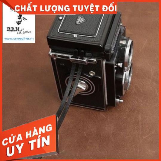 Dây Đeo Máy Ảnh Rollei Flex Da Bò +