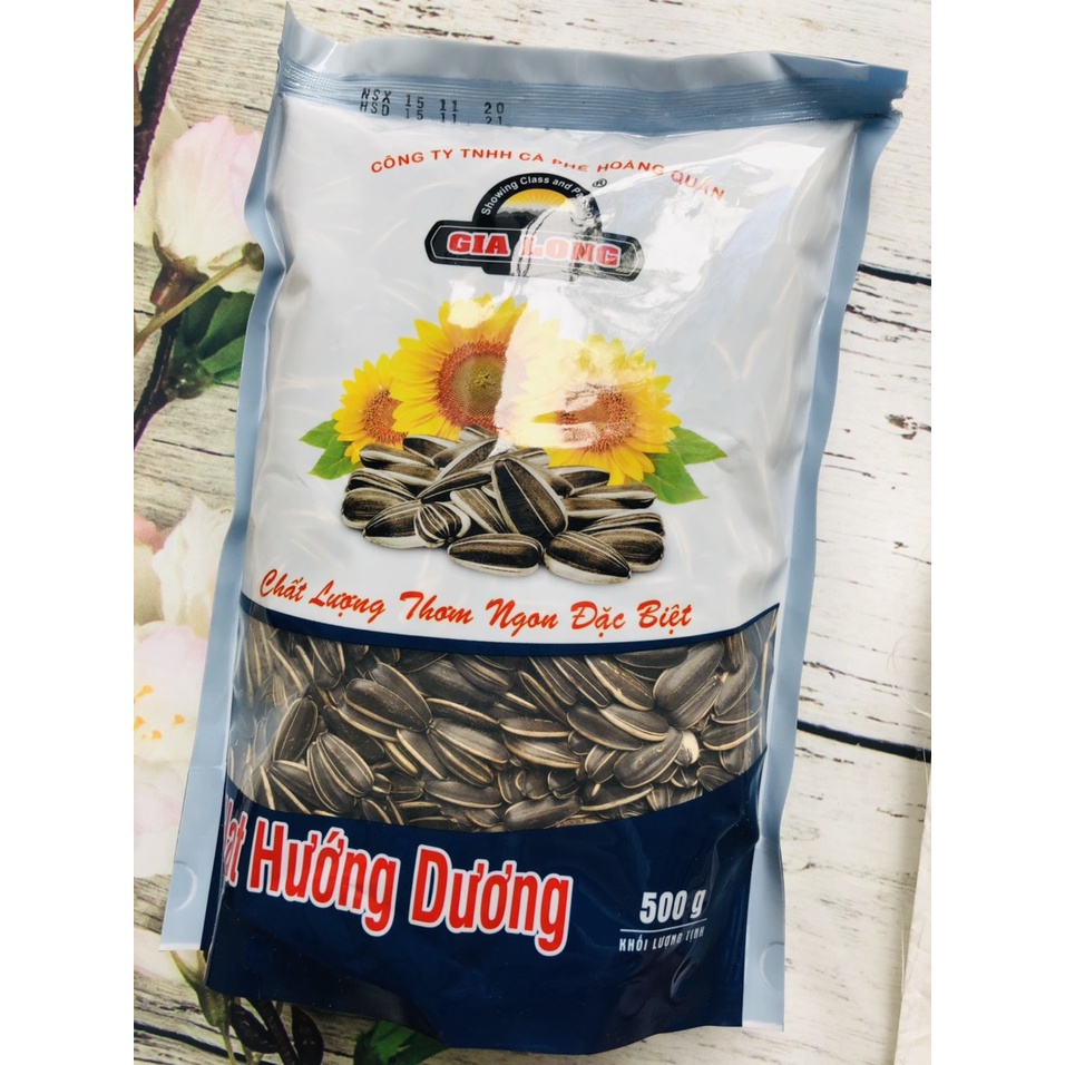 Combo 500g hạt dưa + 500g hạt hướng dương