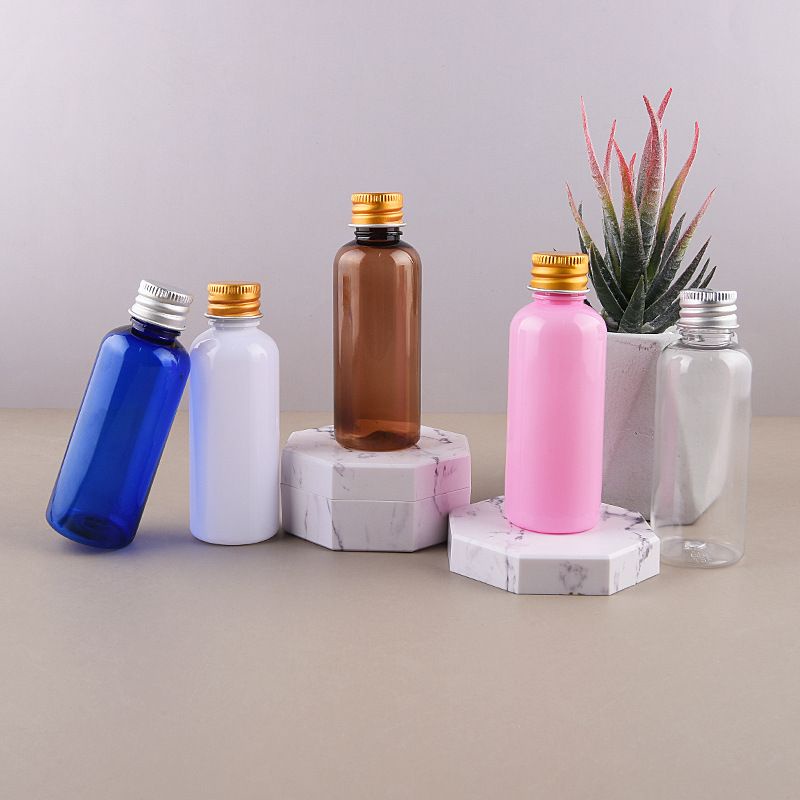 Chai Chiết Mĩ Phẩm ❤ TOP GIÁ RẺ ❤ Chai nhựa pet nắp vặn nhôm 30ml,50ml,100ml chiết mỹ phẩm , , phụ kiện du lịch