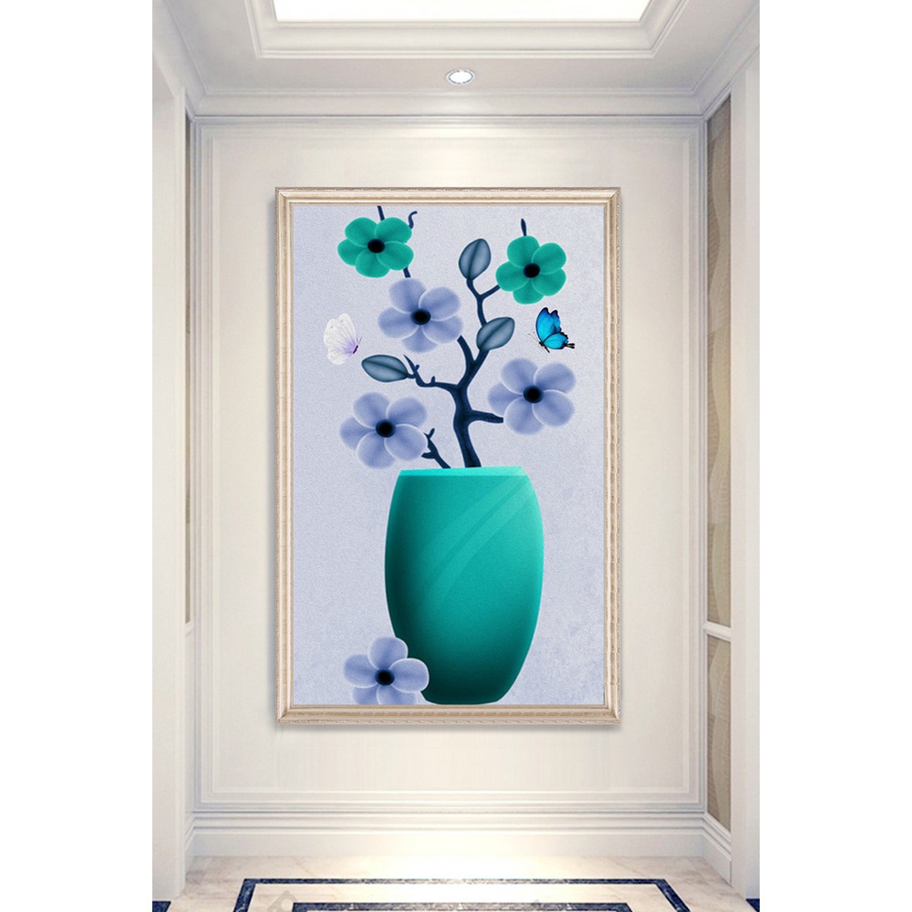 In hình ép gỗ Laminate TRANH HÀNH LANG HIỆN ĐẠI - Mẫu 44 (50x75, 60x90, 70x110). In ảnh theo yêu cầu