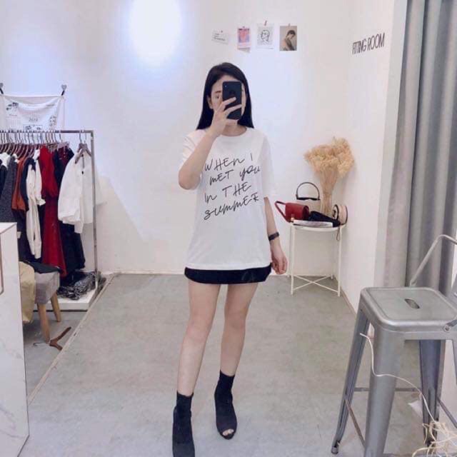 Áo phông chữ cua trang