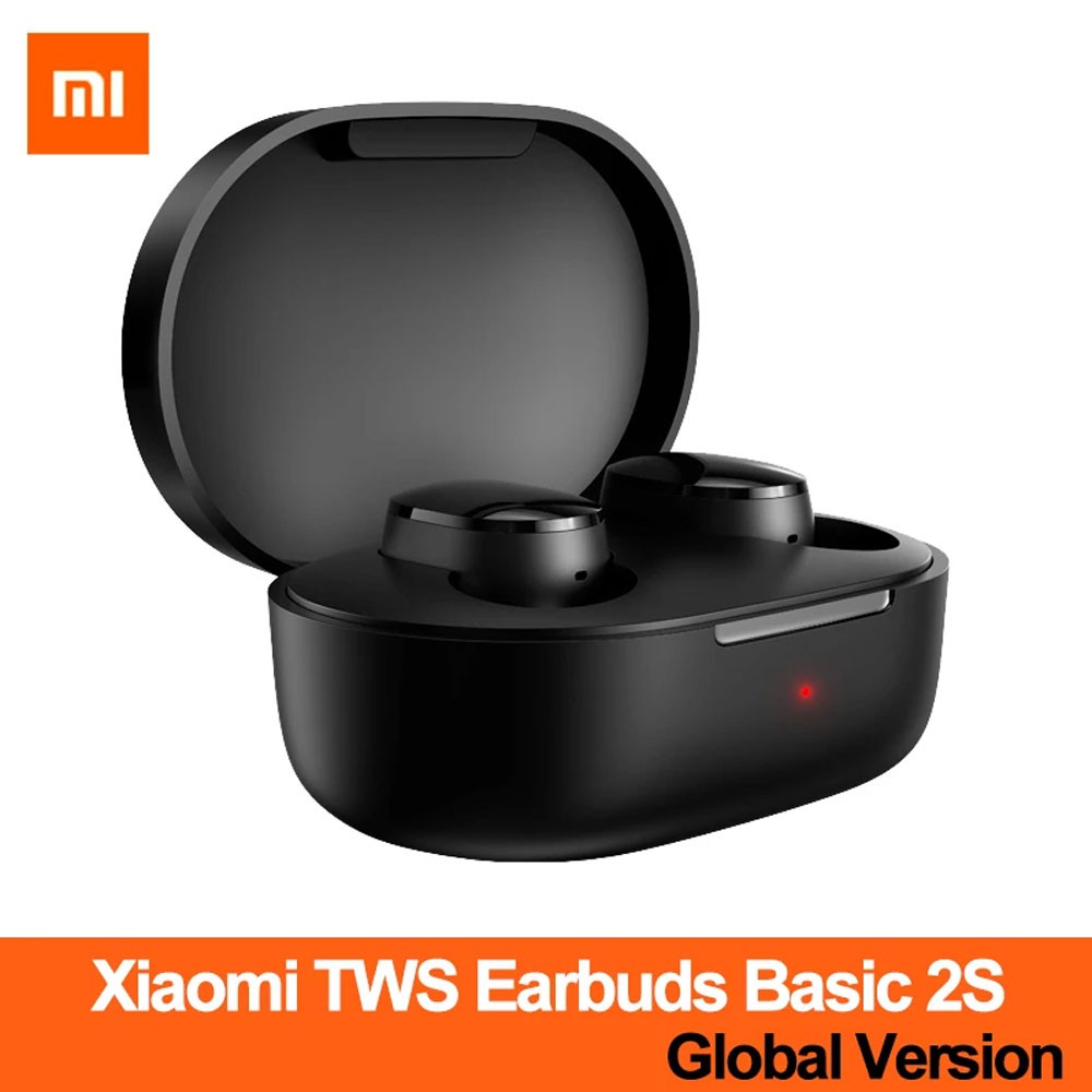 Tai nghe Xiaomi mi earbuds basic 2s không dây cảm ứng chạm Bluetooth 5.0 TWS có cổng USB C