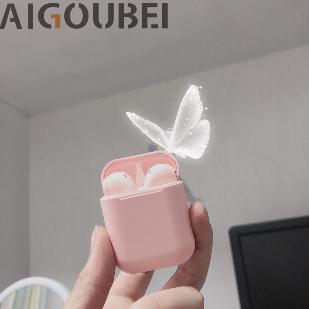 Tai nghe bluetooth không dây I12 TWS 8 màu tùy chọn chất lượng cao