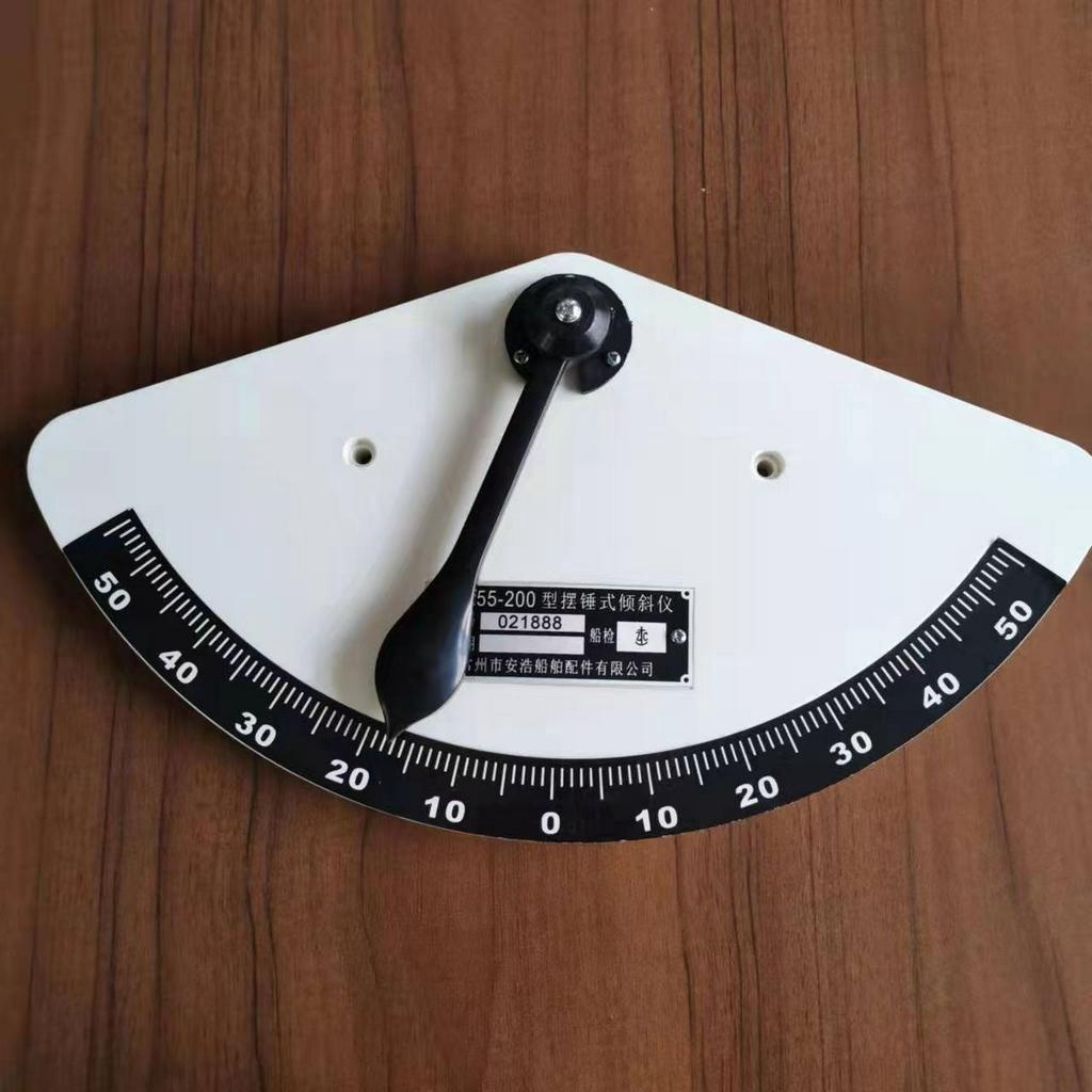 Dụng cụ đo nghiêng tàu Nhiệt Kế 55 Độ Bằng Nhựa Cho Tàu Thuyền