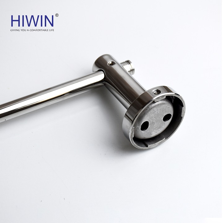 Giá treo khăn, thanh vắt khăn đơn nhà tắm inox 304 mặt gương bóng HIWIN Y-540