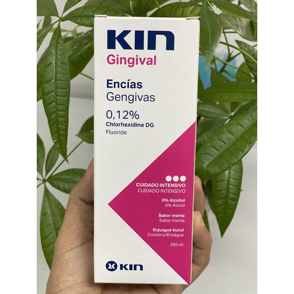 NƯỚC SÚC MIỆNG DIỆT KHUẨN KIN GINGIVAL 250 ML  - Nhập khẩu chính hãng