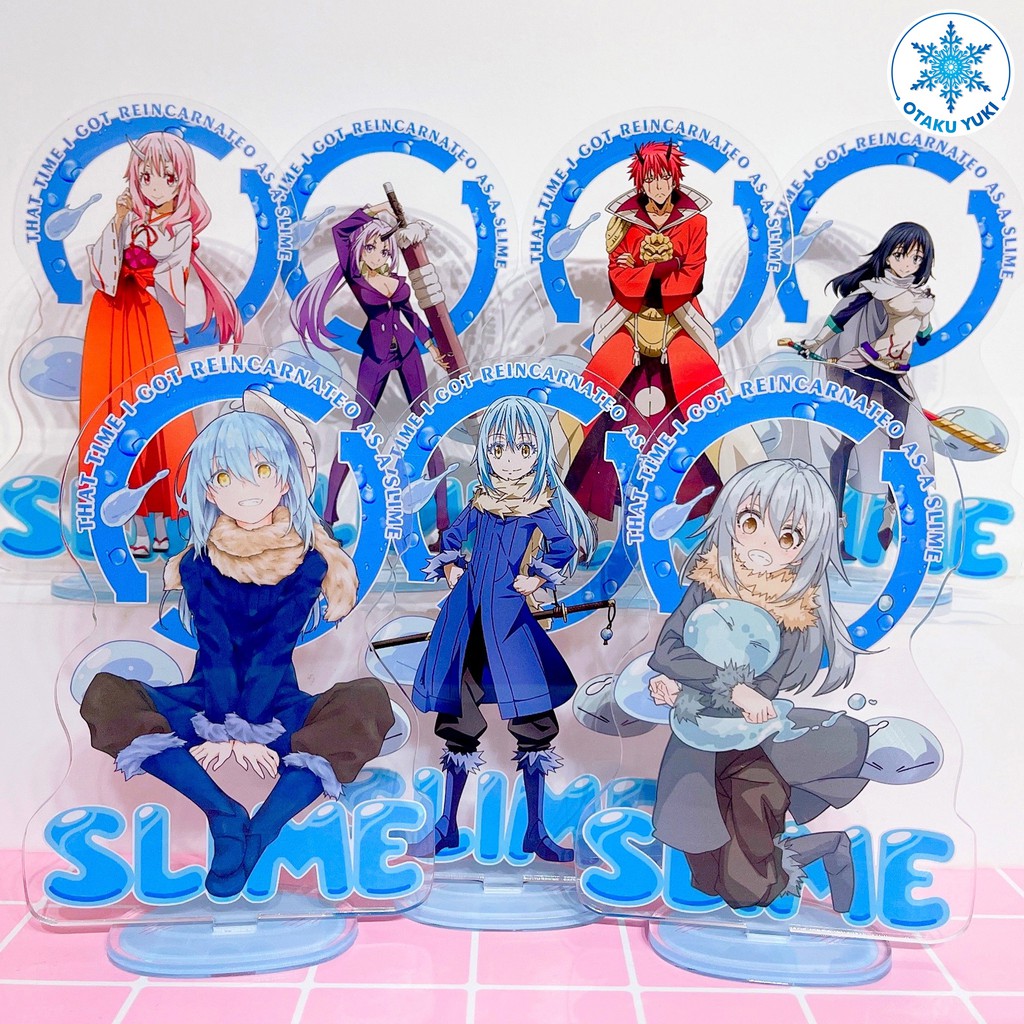 Tượng Acrylic Standee Anime Rimuru Tensei Shitara Slime Datta Ken