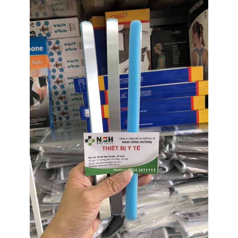 ❤ NẸP NHÔM ISELIN ORBE 25cm CỐ ĐỊNH NGÓN TAY ORBE - NẸP NHÔM CỐ ĐỊNH KHỚP THẲNG NGÓN TAY BÀN TAY ISELIN ORBE