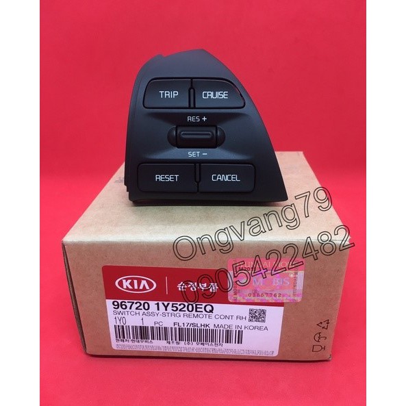 Công Tắc phím Cruise Control xe Hyundai Kia Morning & Kiểm soát hành trình